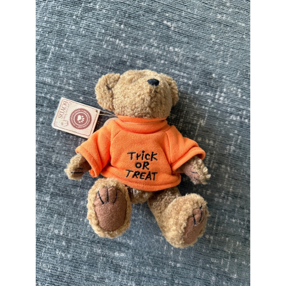 Boyds Collection T.G. Trickster Bear 8" Halloween Trick or Treat NWT 919635